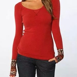 We the Free by Free People  Hyperactive Hippie Cuff Thermal Size S